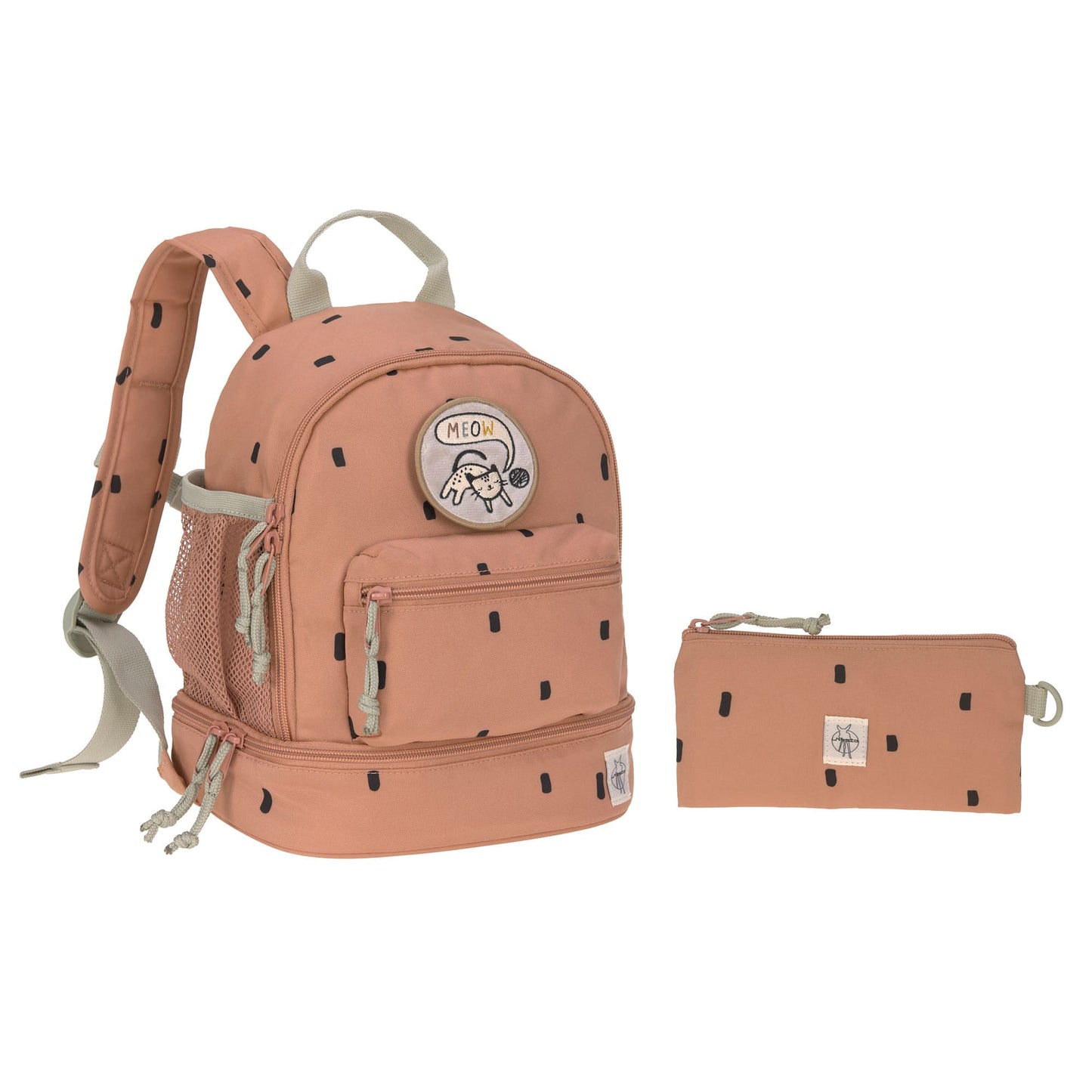 Kindergartenrucksack Happy Prints caramel - von lässig