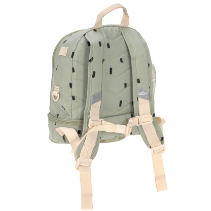 Kindergartenrucksack Happy Prints light Olive - von lässig