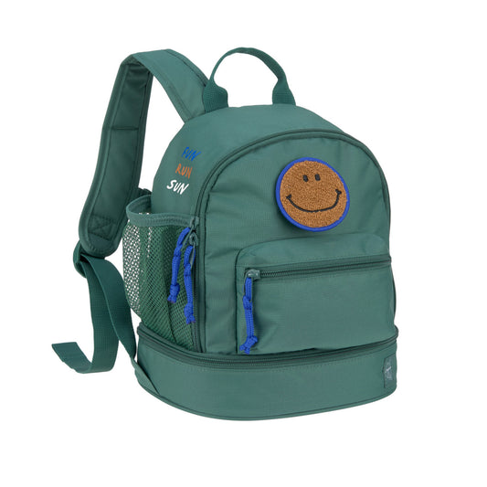 Kindergartenrucksack Little Gang dark green - von lässig