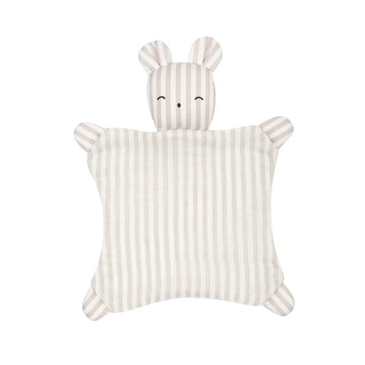 Schnuffeltuch Stripe - müsli