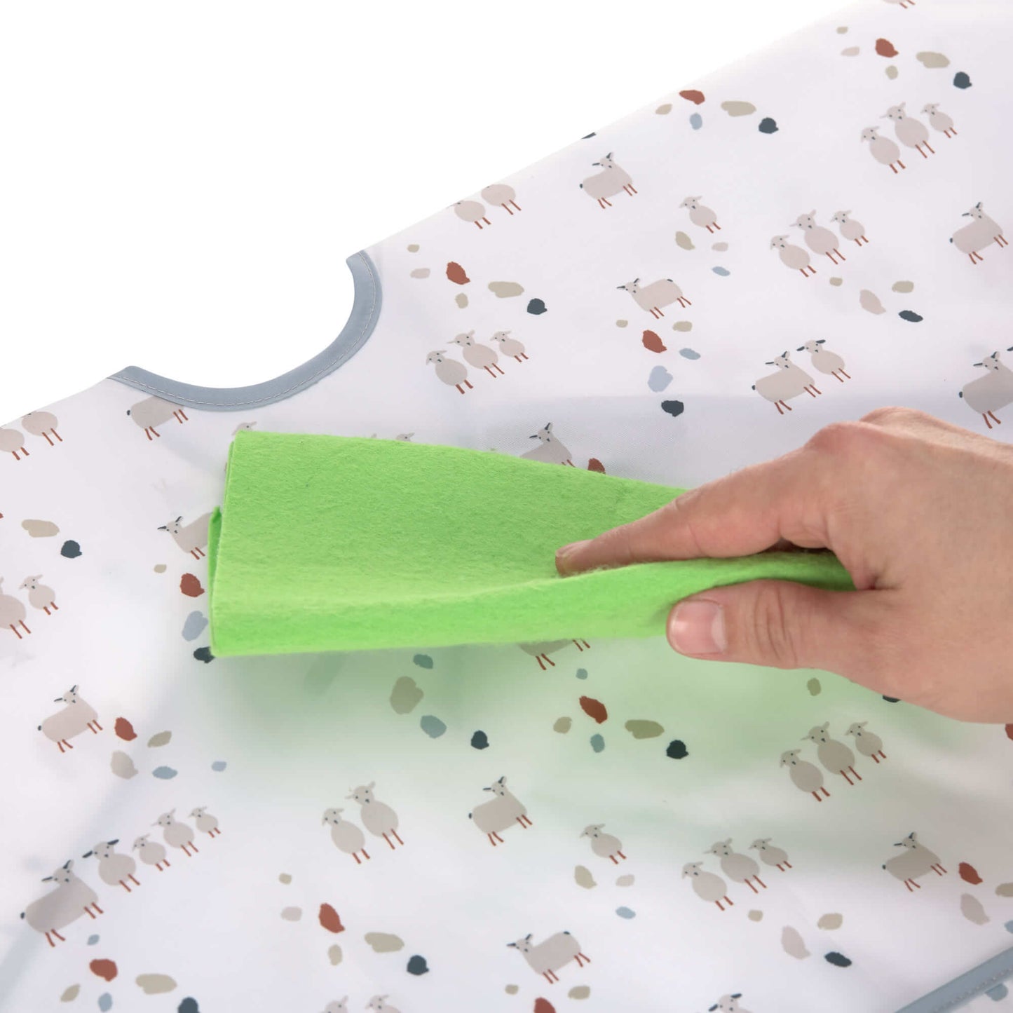 Ärmellätzchen 2er Set Tiny Farmer blau - von Lässig