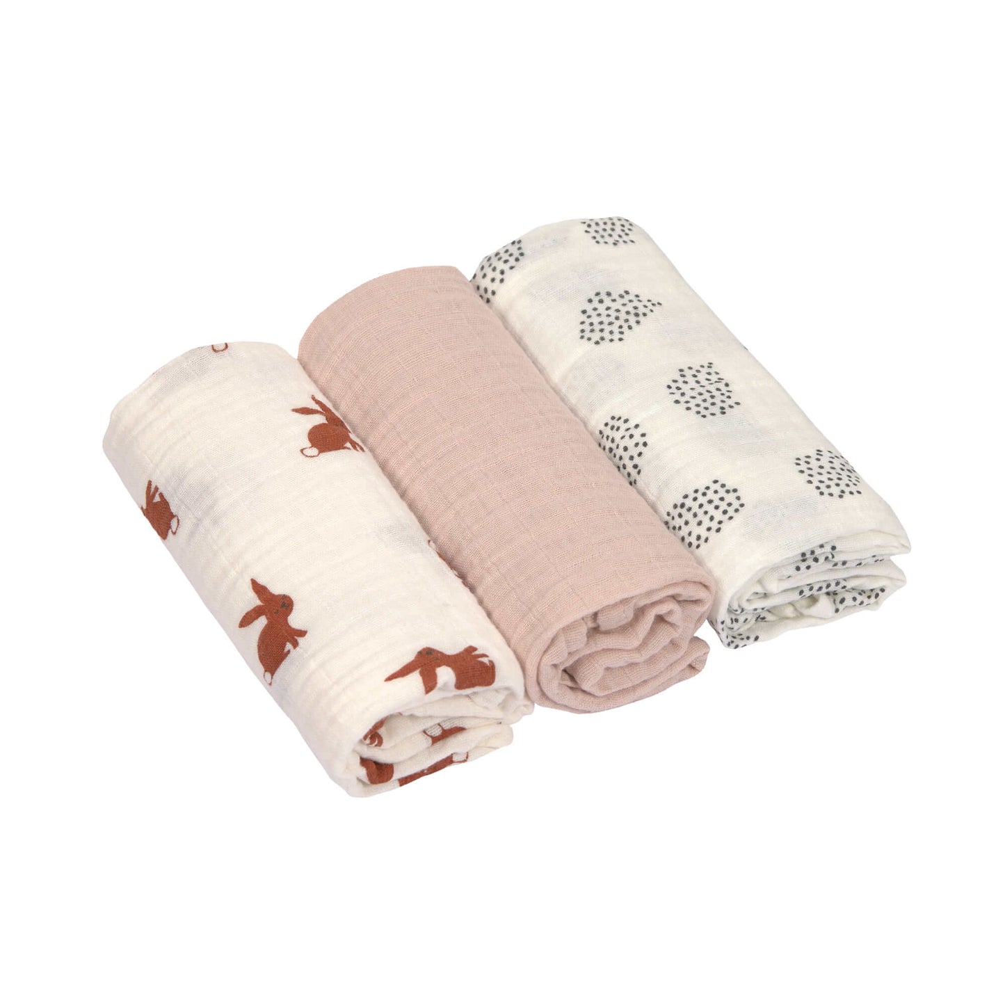 Muslin Swaddle & Burp Forest Rabbit - lässig