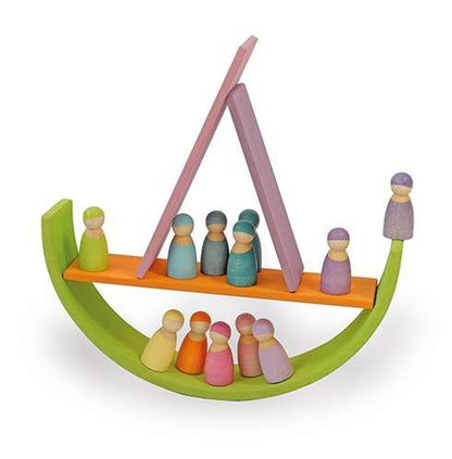 Regenbogenbande Pastell 12 Freunde - von Grimm's