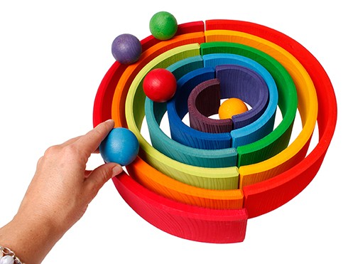Holzkugeln Regenbogen - von Grimm's