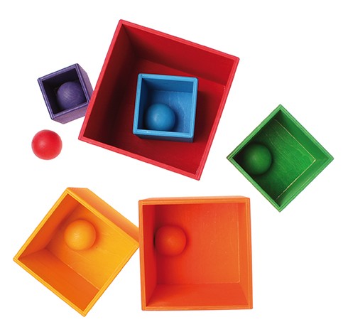 Holzkugeln Regenbogen - von Grimm's