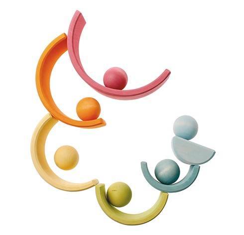 Holzkugeln Pastell - von Grimm's