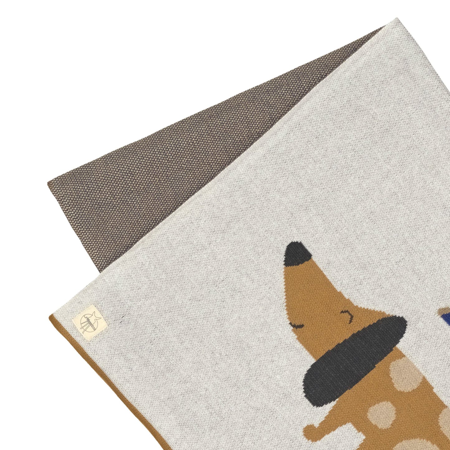 Babydecke Tiere Royal Blue