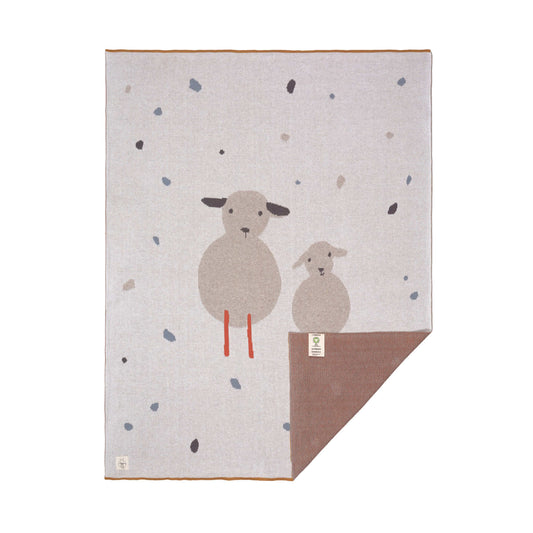Babydecke Tiny Farmer Sheep - von lässig
