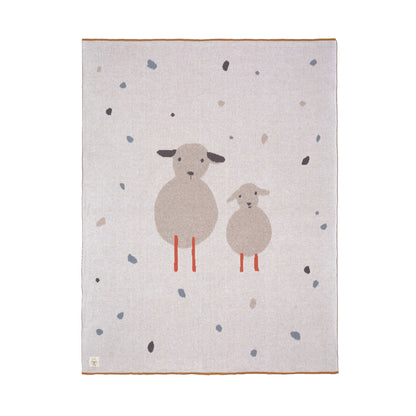 Babydecke Tiny Farmer Sheep - von lässig