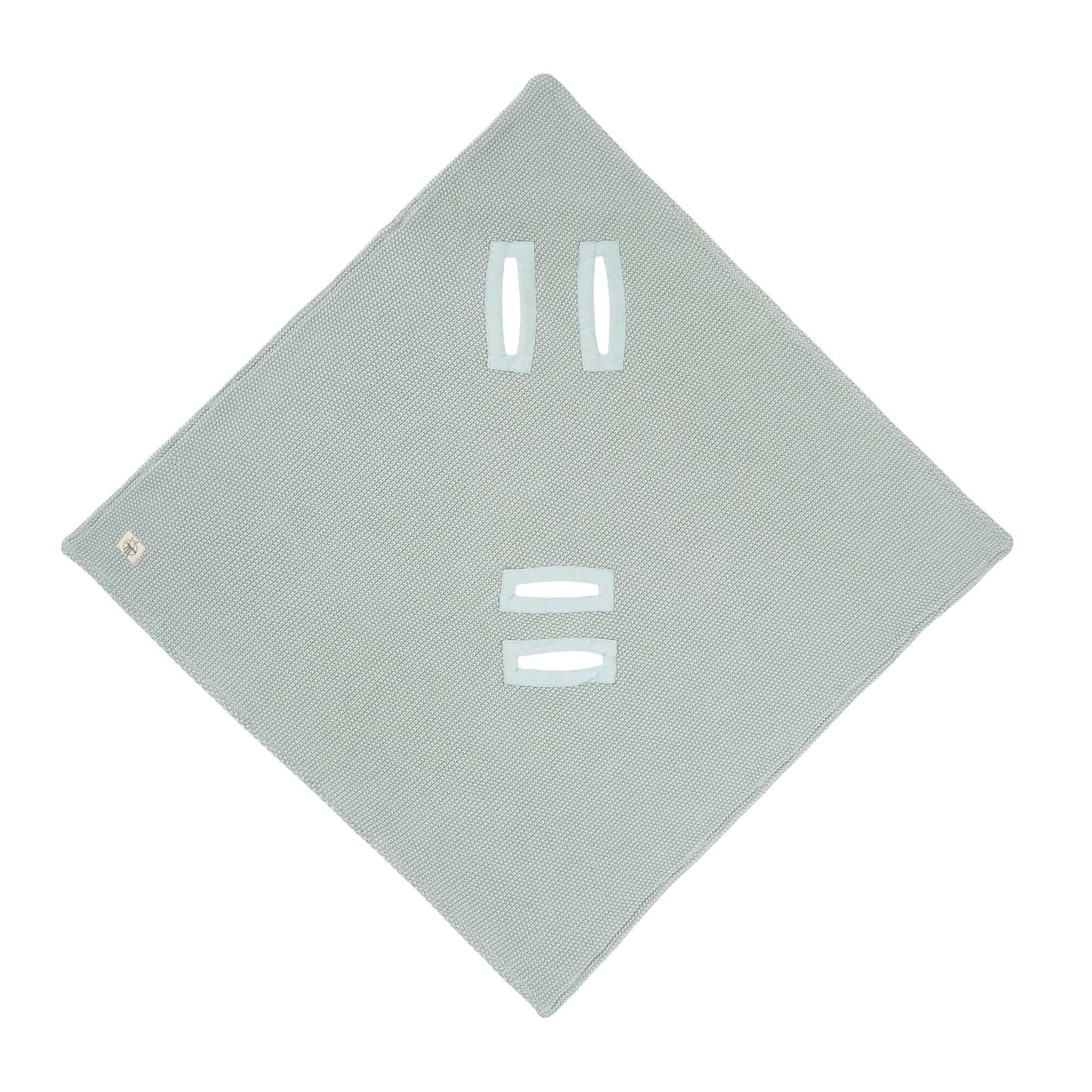 Babyschalen Decke light mint- von lässig