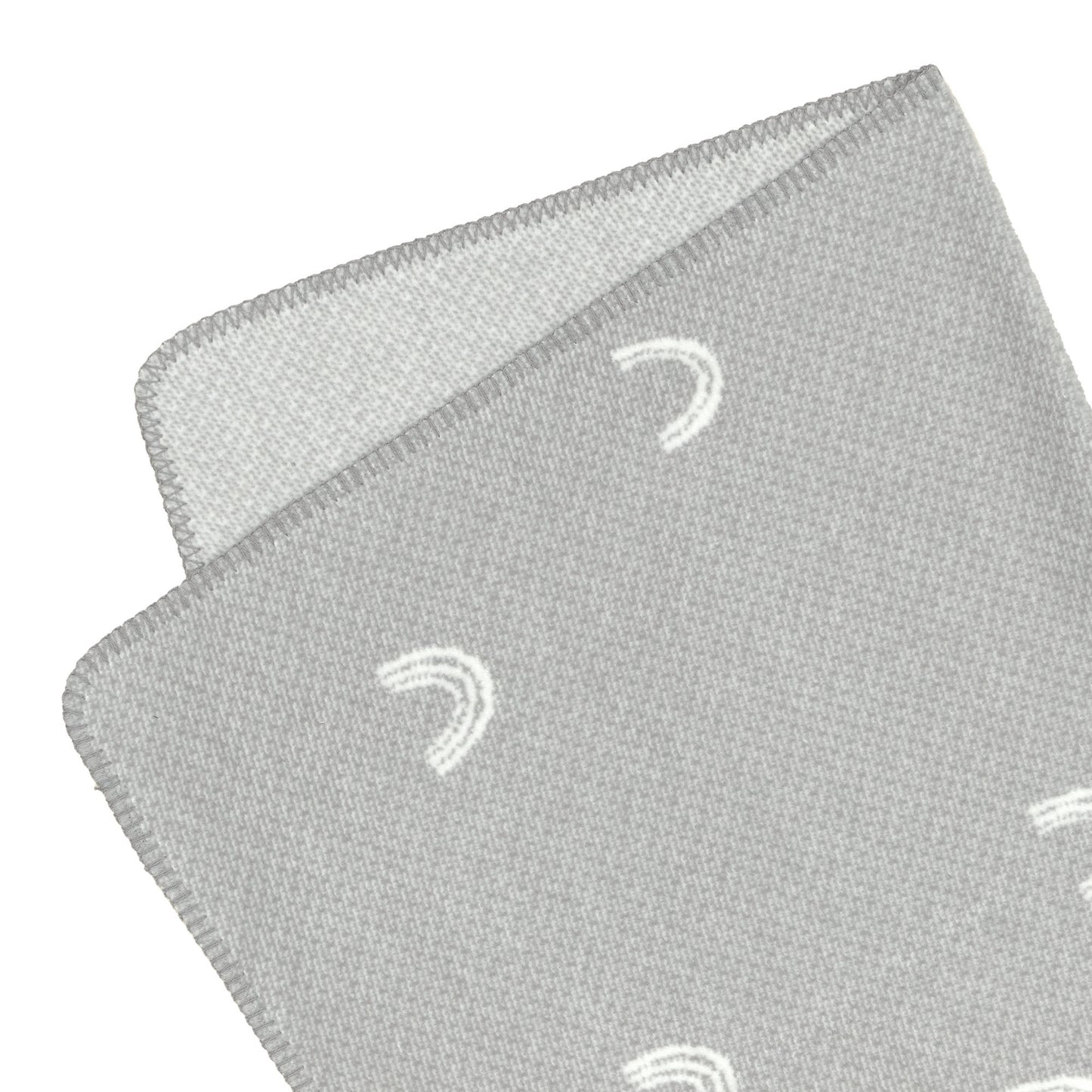 Babydecke Rainbow grey