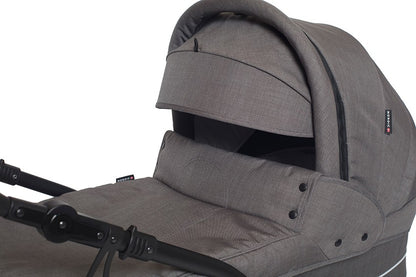 Nordic Lux Dunkelgrau Melange - von Basson Baby
