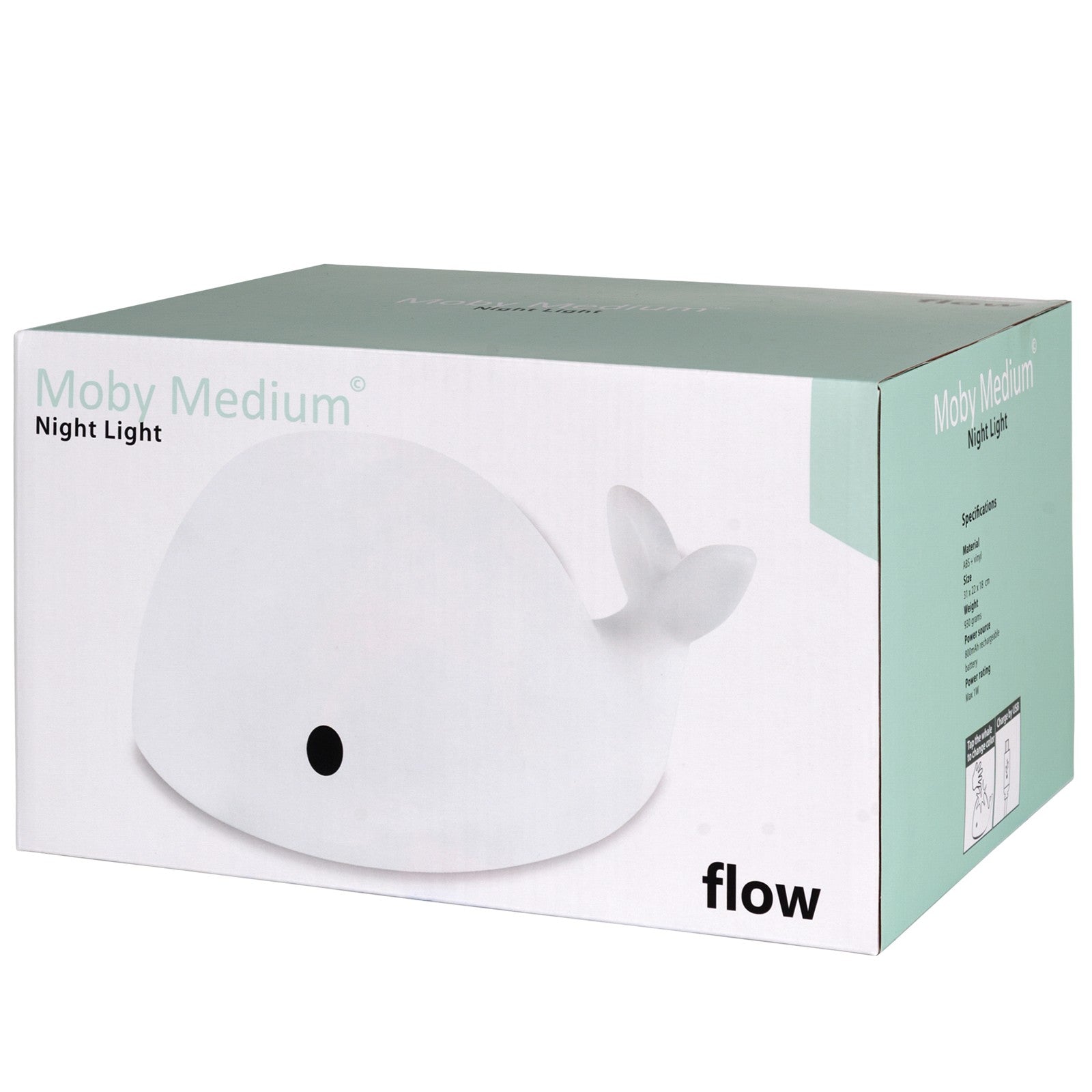 Nachtlicht Moby Mittel 30cm - von flow