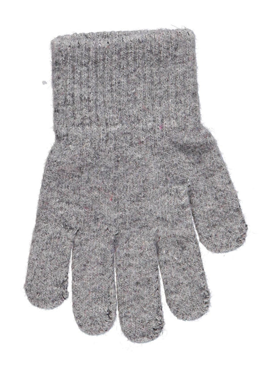 Strick-Finger-Handschuhe - grau - Gr. 3/6 - von CELAVI