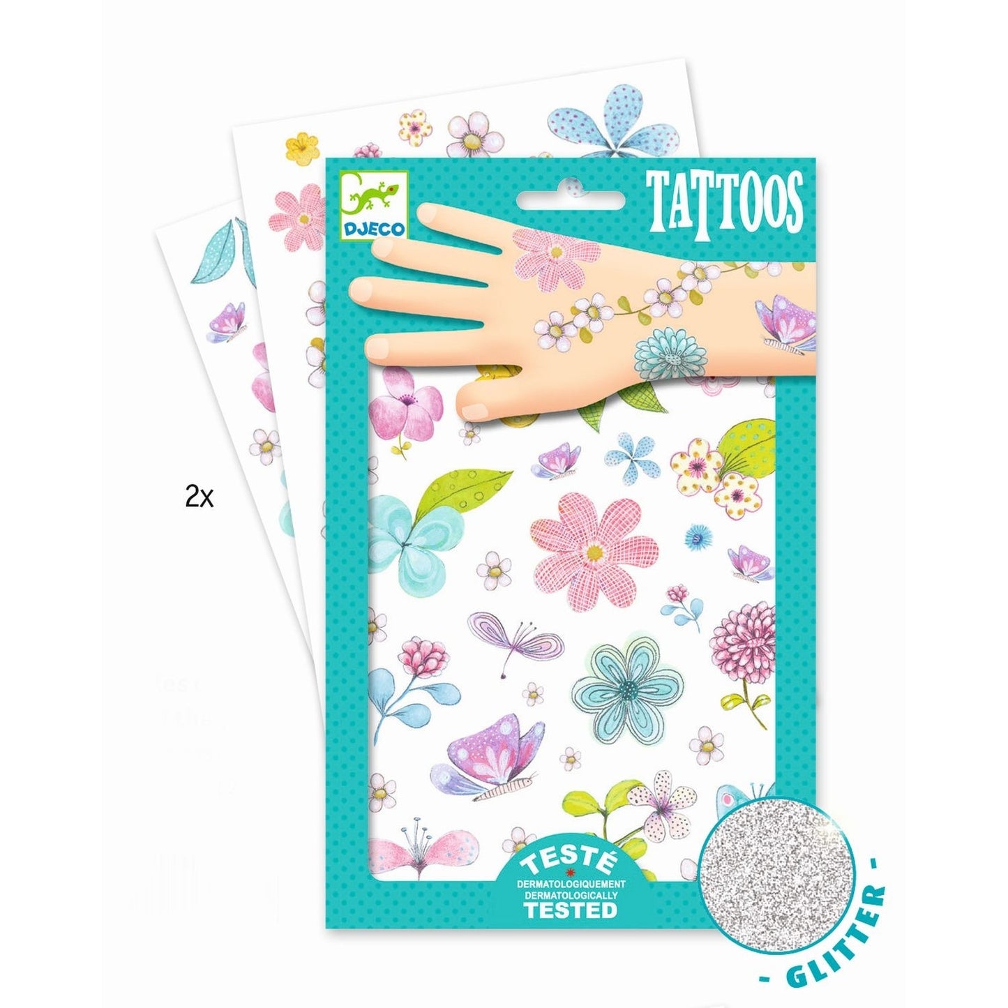 Tattoos Flower - von Djeco
