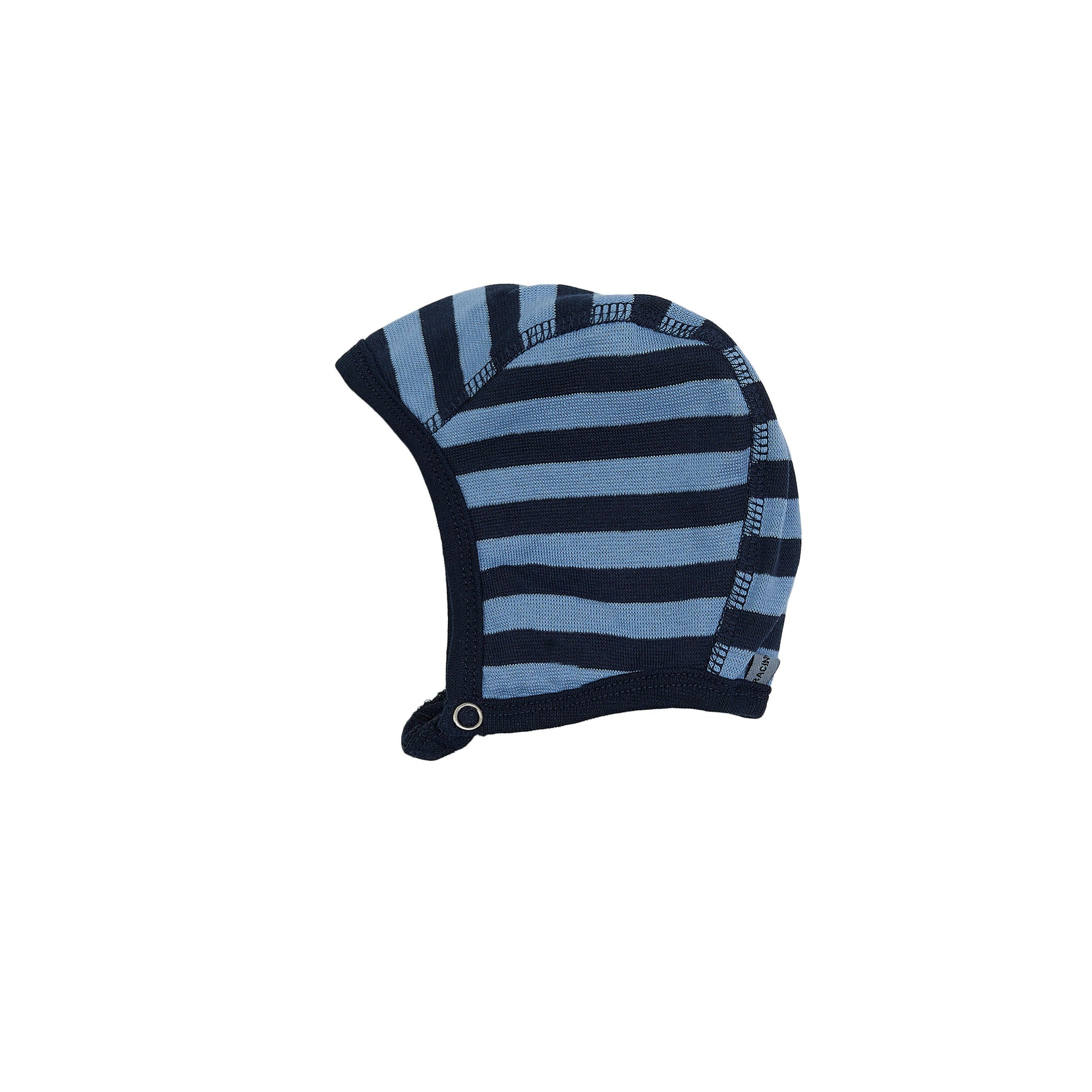 Babyhäubchen - blau gestreift 1417 - von Racing Kids