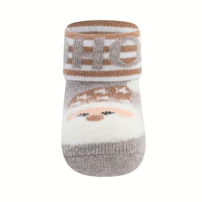 2er Set Babysocken HoHoHo sand