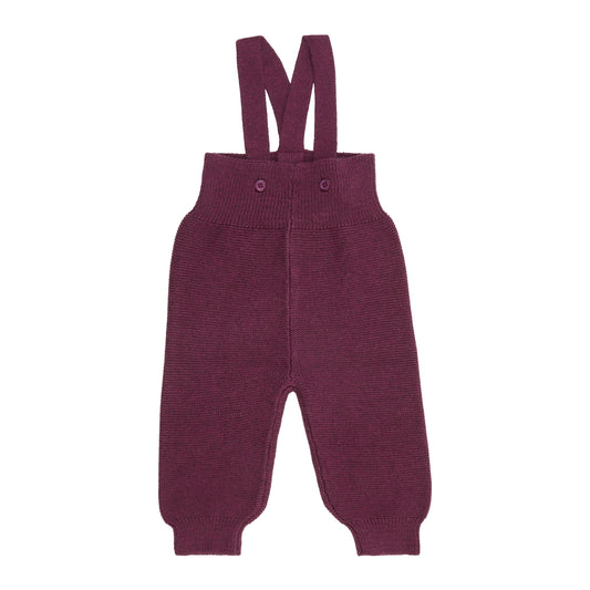 Strick Hose FLORIN aubergine - von sense organics