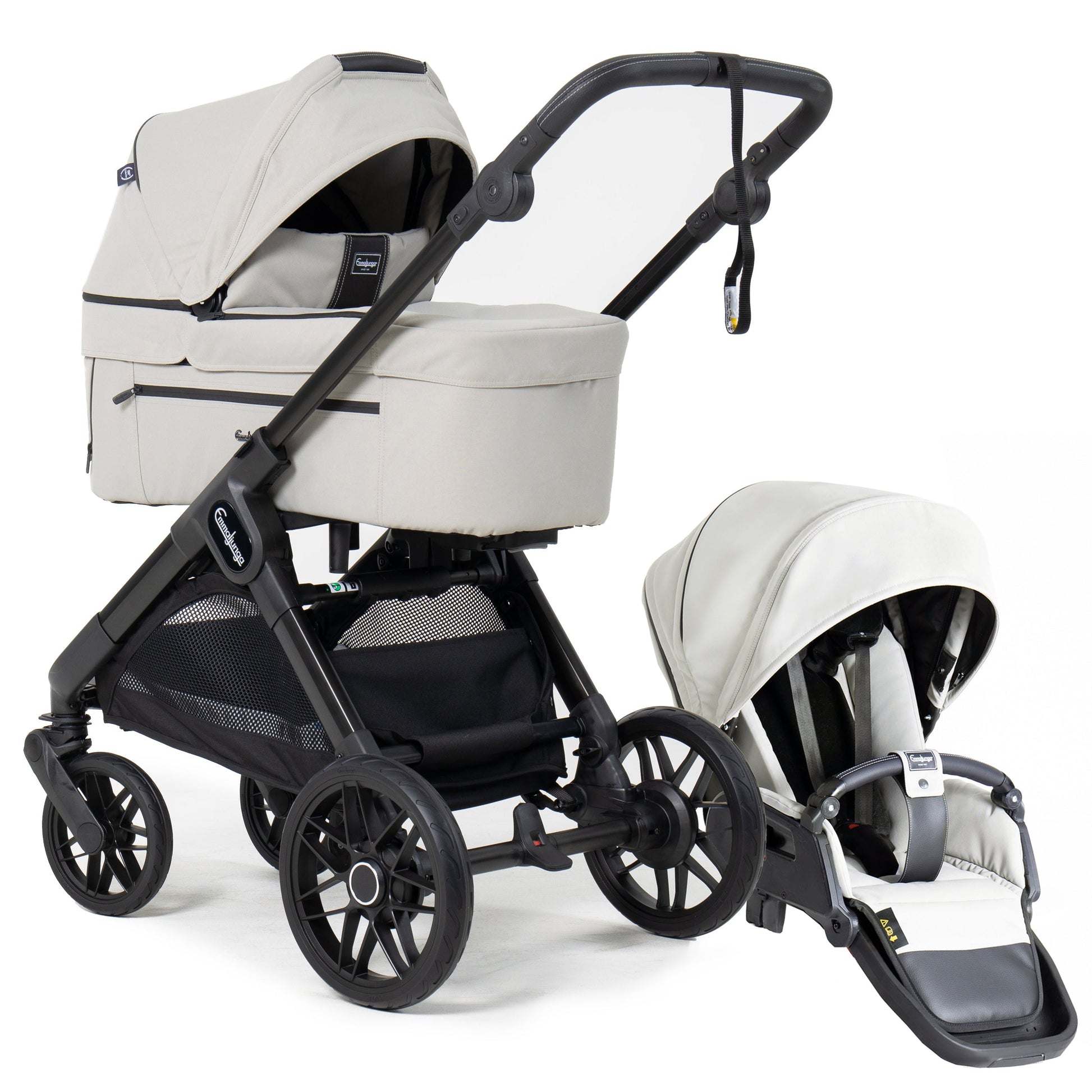 SENTO MAX FLAT+ Kinderwagen Emmaljunga Urban Pearl
