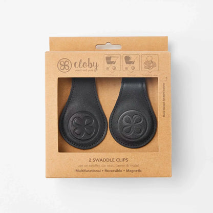 Multifunktionale Swaddle Clips Schwarz - von cloby