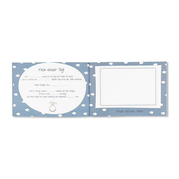 Hallo Wunder blau - Erinnerungsbuch - von ava&yves