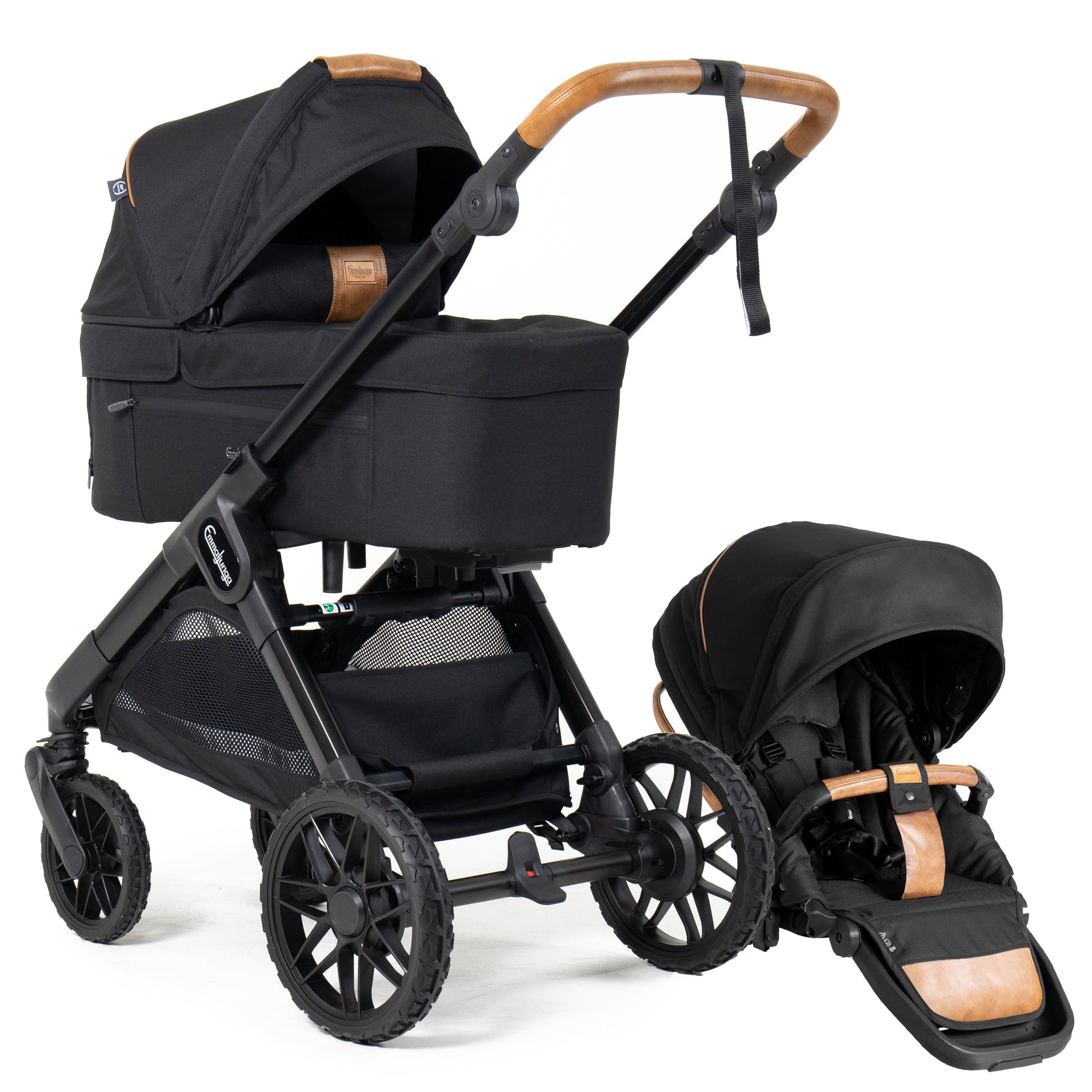 SENTO MAX ERGO+ Kinderwagen Emmaljunga Outdoor Black