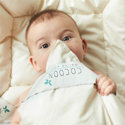 Merino Baby Decke 70 x 100 cm - von COCOON