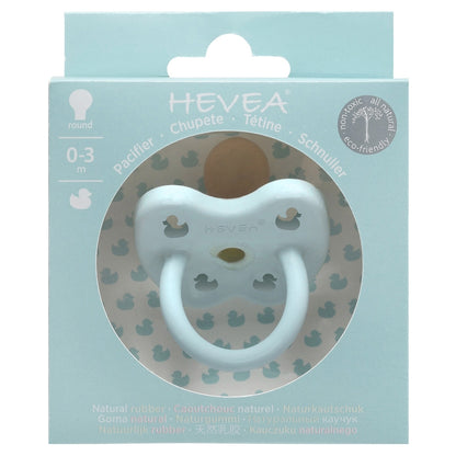 Schnuller Baby Blue rund 0-3 Mon. - von hevea