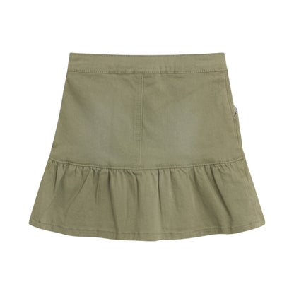 Jeans Rock Nada Olive Grün - von hust & Claire