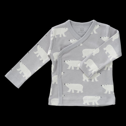 Wickelshirt Langarm - Eisbär - von Fresk