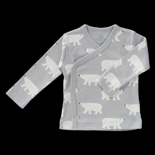 Wickelshirt Langarm - Eisbär - von Fresk