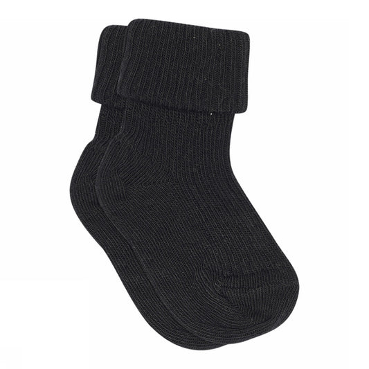 Baby Woll-Socken black 08