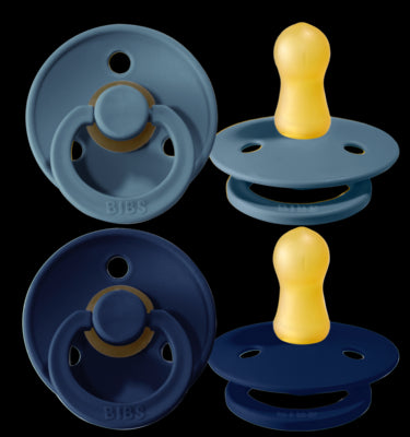 2er Set Colour Schnuller Deep Space&Petrol Gr. 1 - von BIBS