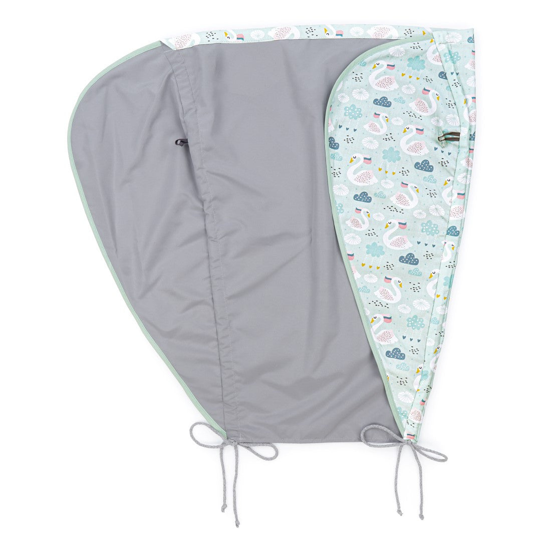 Sonnensegel mit Seiten- und UV-Schutz Johanna - Schwan - PRIEBES