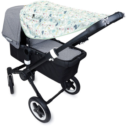 Sonnensegel mit Seiten- und UV-Schutz Johanna - Schwan - PRIEBES