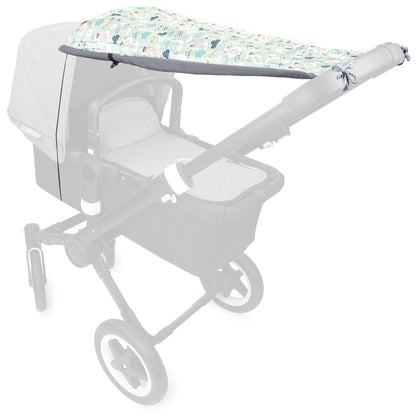 Sonnensegel mit Seiten- und UV-Schutz Johanna - Schwan - PRIEBES