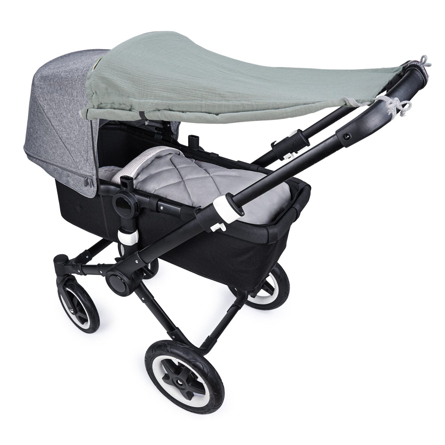 Sonnensegel mit Seiten- und UV-Schutz Johanna - Musselin beige - PRIEBES