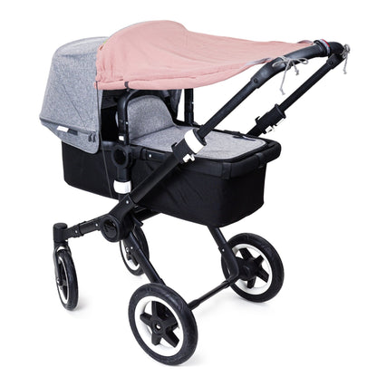 Sonnensegel mit Seiten- und UV-Schutz Johanna - Musselin altrosé - PRIEBES