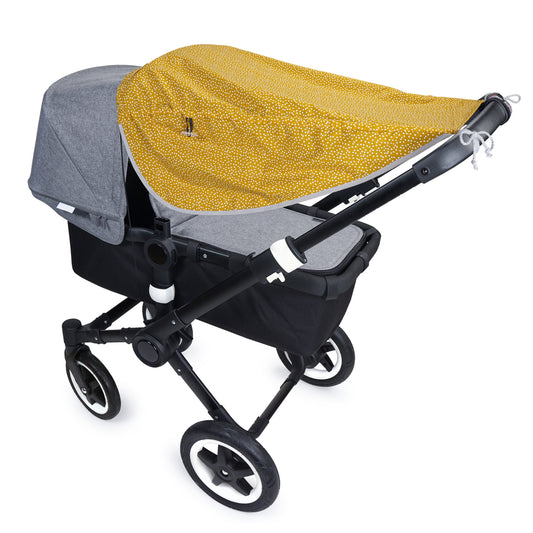 liebes von priebes sonnensegel Sonnensegel mit Seiten- und UV-Schutz Johanna - Mini dots ocre