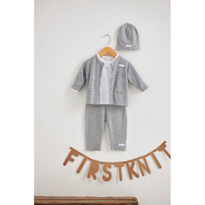 Strickhose Grau melange - von feetje