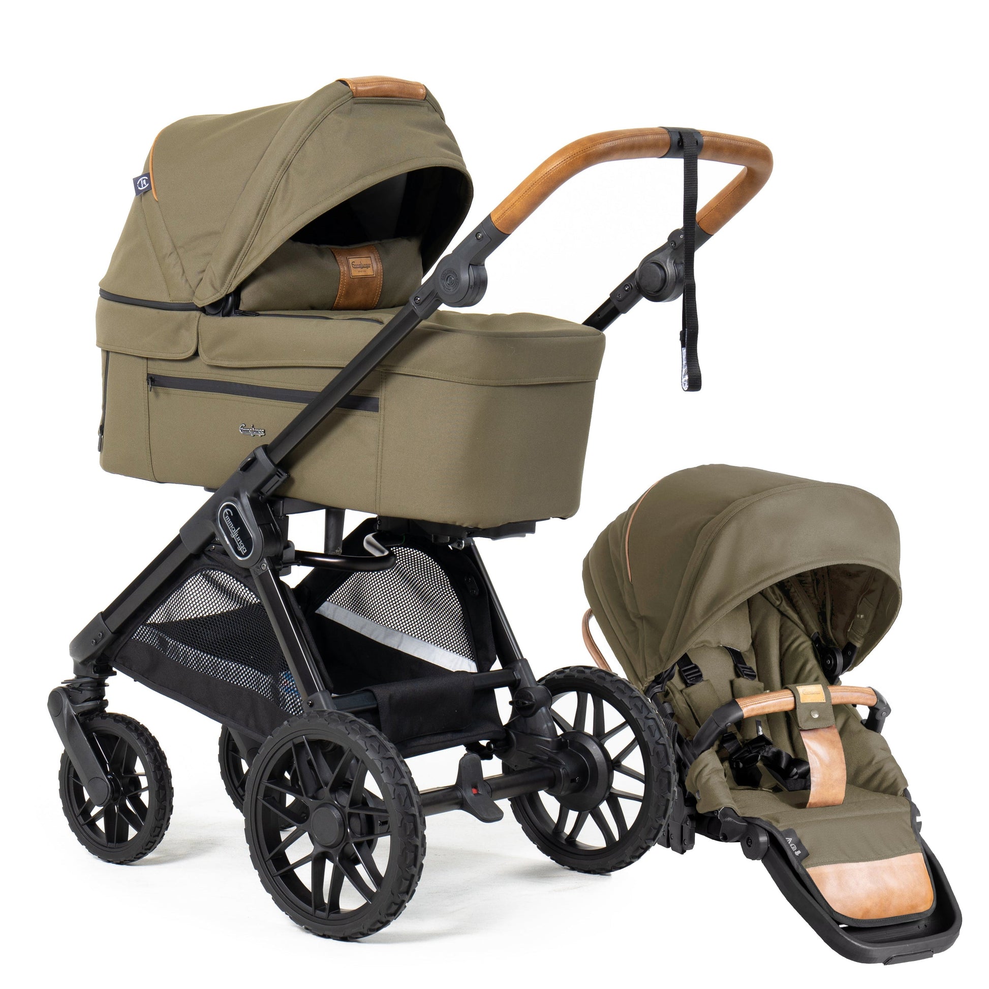 SENTO PRO ERGO+ Kinderwagen Emmaljunga Outdoor Olive