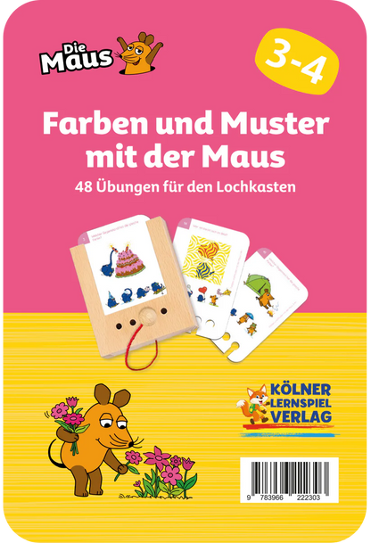 Farben & Muster mit der Maus 3-4J.