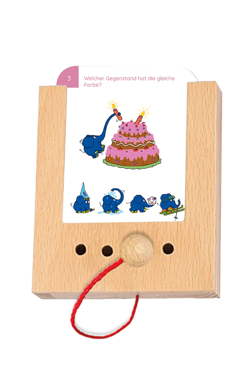 Farben & Muster mit der Maus 3-4J.