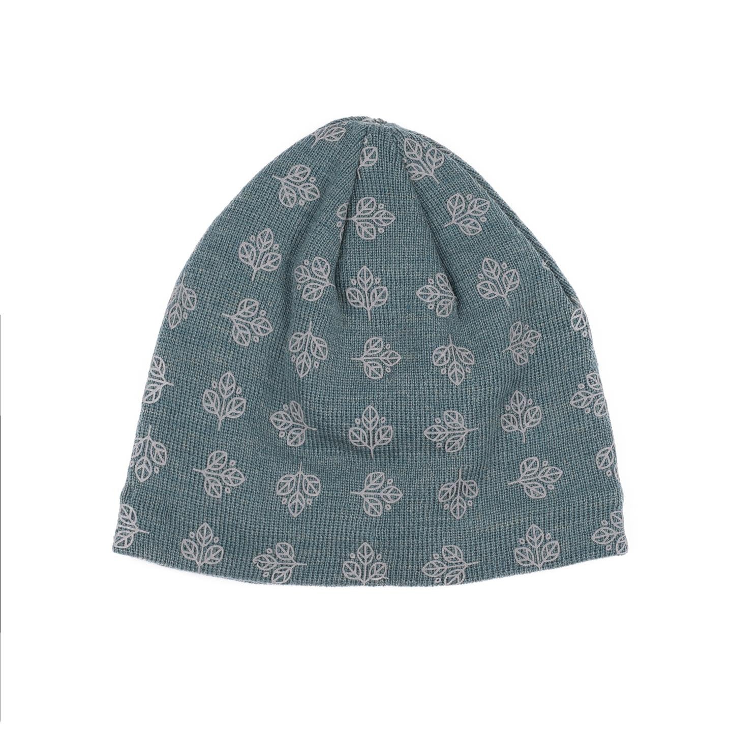 Timotei Beanie Mütze Grau Blau - von Gullkorn