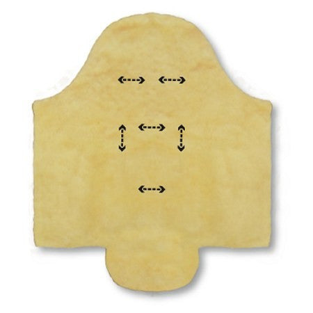 Lammfellfußsack schwarz - von Heitmann