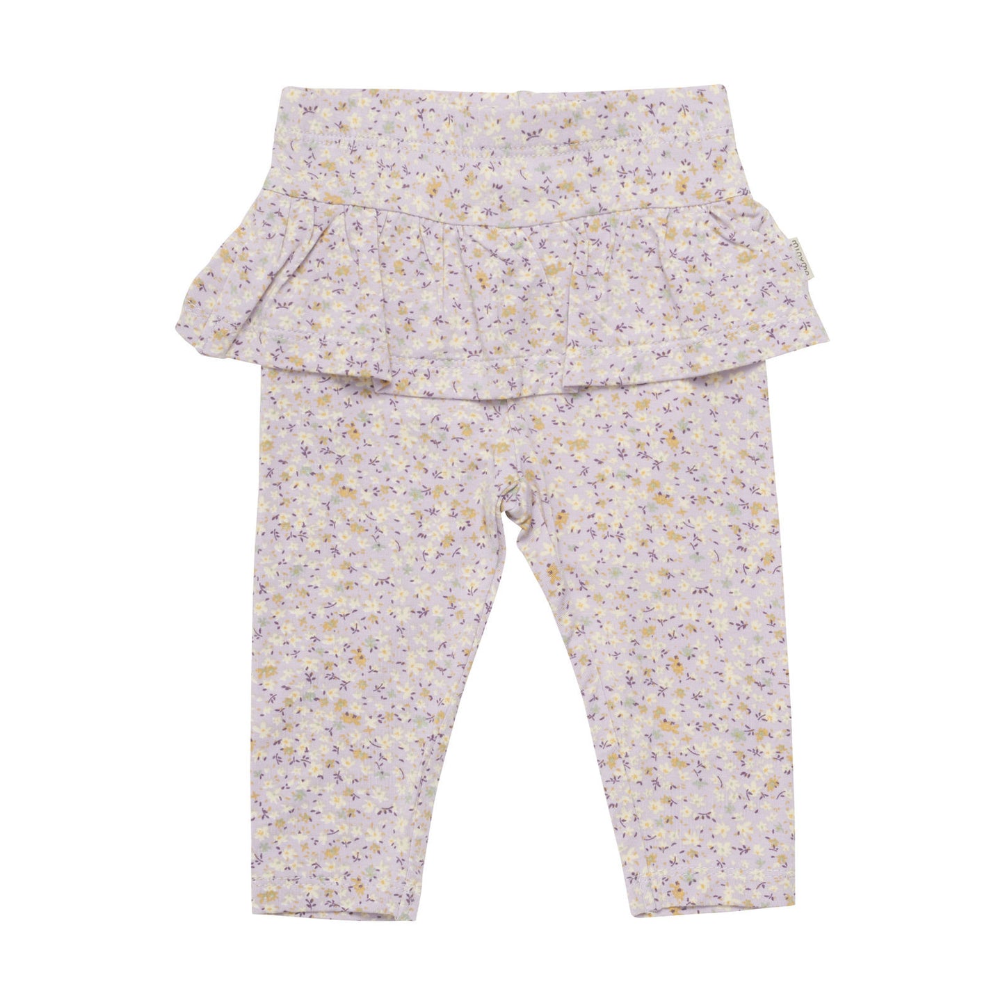 Hose Bamboo misty lilac Blümchen - von minymo