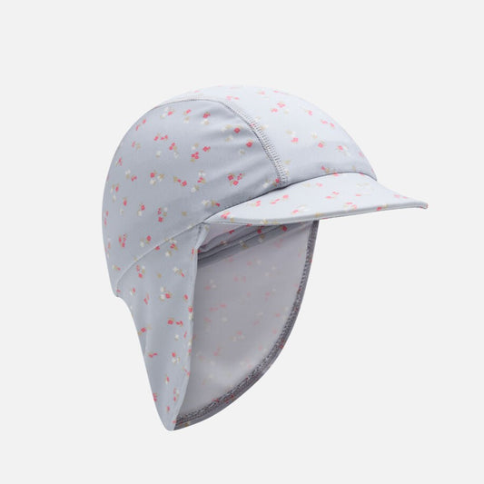 Sommer Cap Fasai rote Blümchen - von Hust & Claire