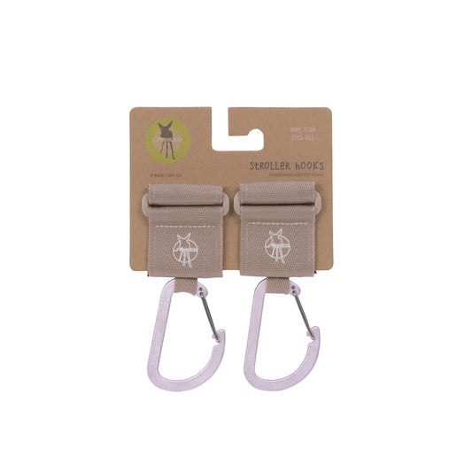 Kinderwagenhaken Karabiner Beige - von Lässig