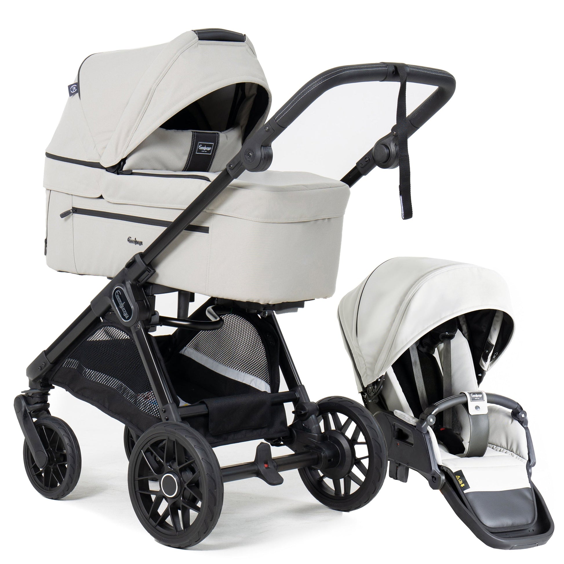 SENTO FLAT+ Kinderwagen Emmaljunga Urban Pearl