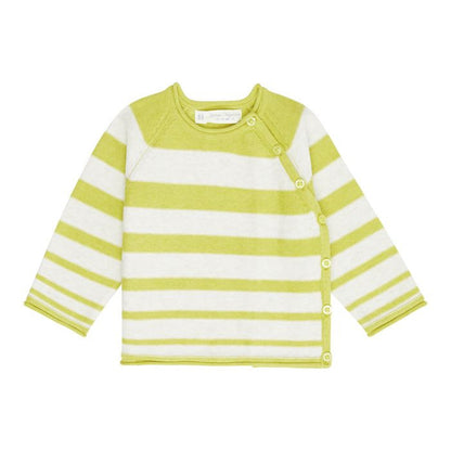 Wickeljäckchen Picasso Lime Stripes - von sense organic